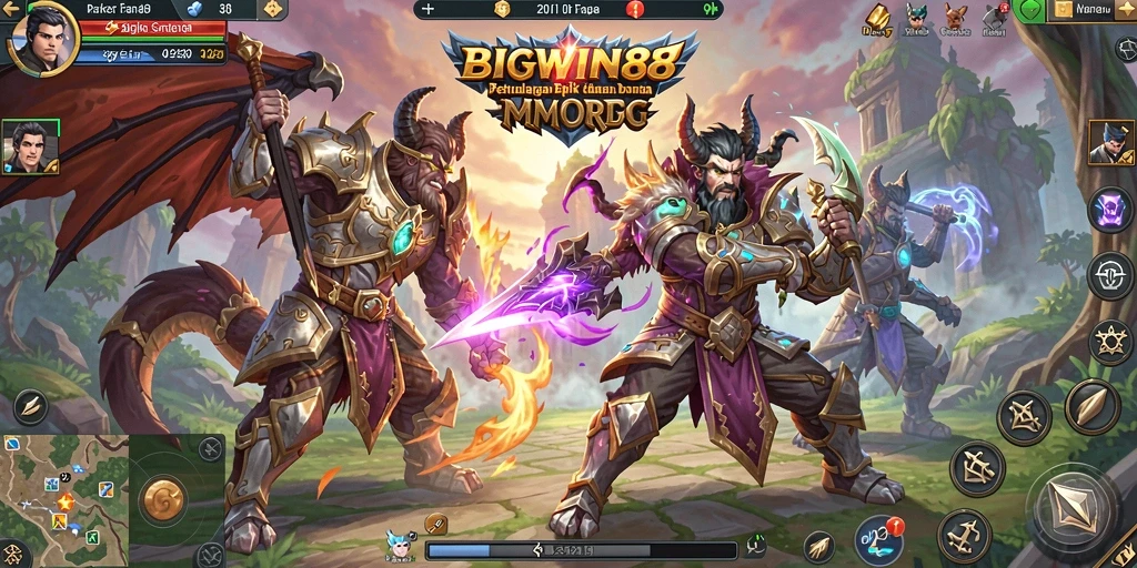 Gameplay menakjubkan dari BIGWIN88 dengan petualangan seru.