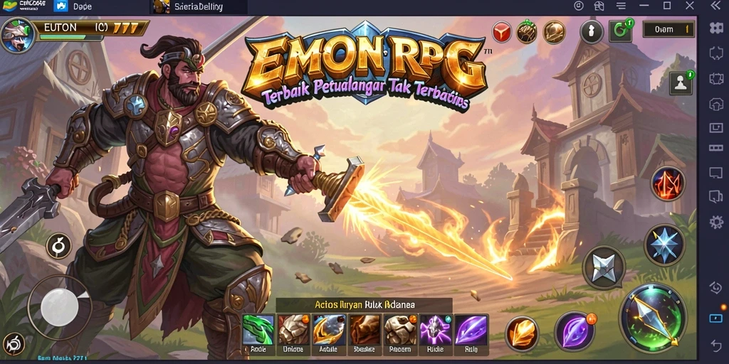 Screenshot menampilkan gameplay seru dan grafik memukau EMON777.