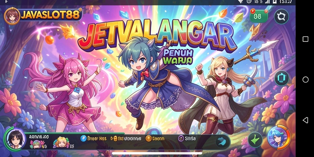 Screenshot utama yang menampilkan gameplay yang memukau dari JAVASLOT88.