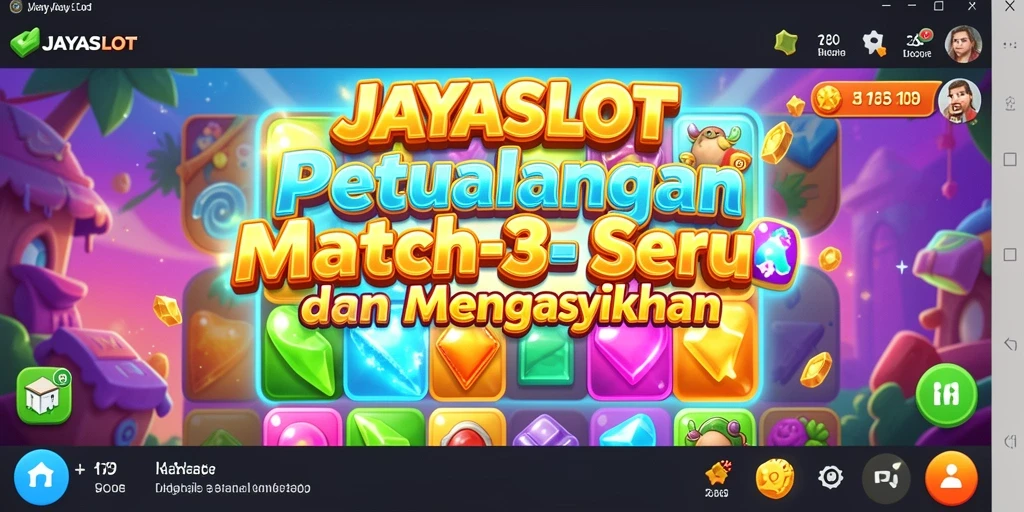 Tampilan gameplay seru dari JAYASLOT yang menantang.