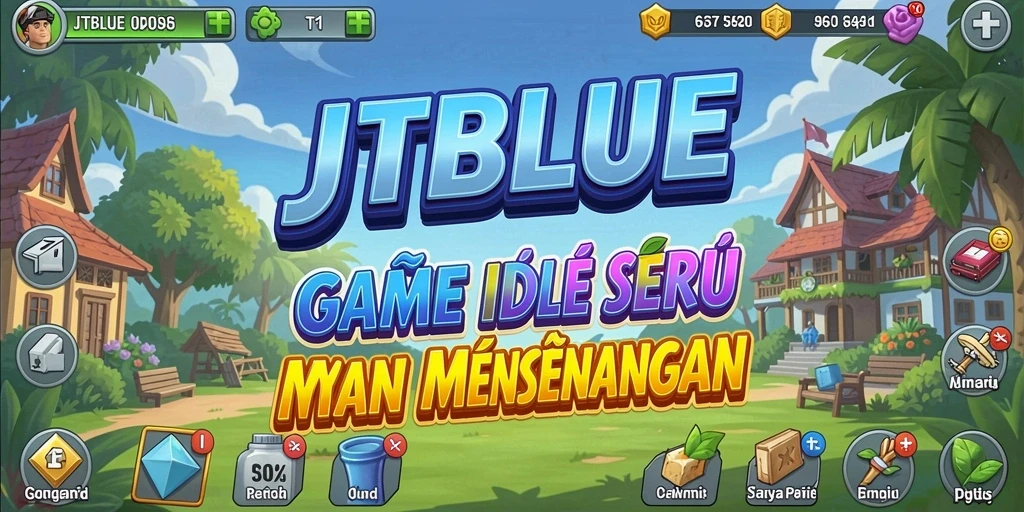 Tampilan gameplay <strong>JTBLUE</strong> yang menarik dan interaktif.