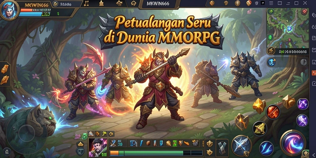 Tampilan utama gameplay MKWIN666 yang menarik dan menegangkan.