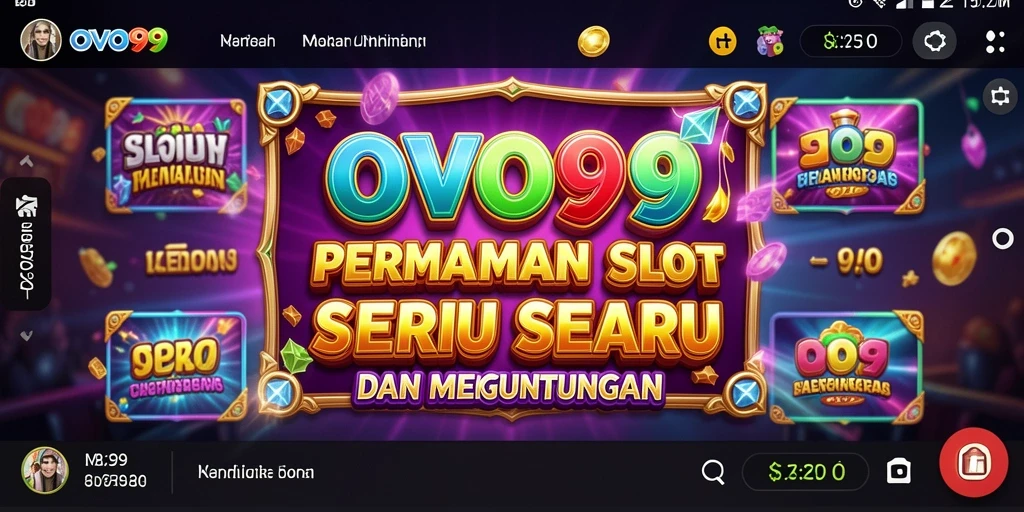 Gameplay OVO99 yang menampilkan keseruan permainan Slot.